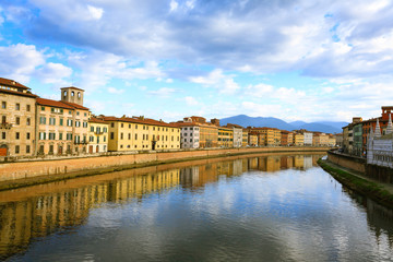 Pisa day view, Tuscany, Italy