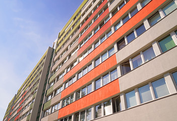 Modernes Wohngeb&auml;ude in Deutschland