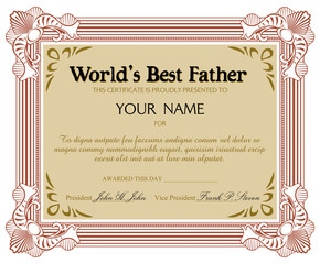 World's best father