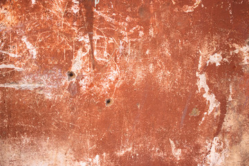 Wall brown colored concrete or cement as background