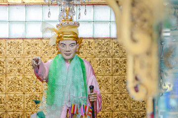 Natbobo Gyi in Botahtaung Pagoda of Yangon, Myanmar. This is public place