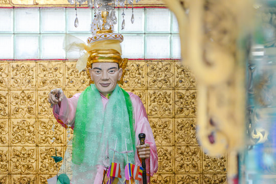 Natbobo Gyi in Botahtaung Pagoda of Yangon, Myanmar. This is public place