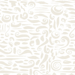 Seamless pattern with ink brush strokes