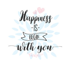 Calligraphy postcard or poster graphic design typography element. Hand written vector style, Love romantic lettering set.