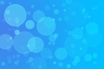 abstract blue bokeh background