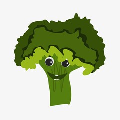 Salad character icon