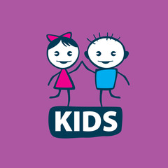 vector logo kids