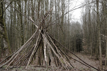 winter tipi © Antirejas