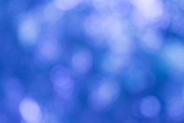Obraz premium Abstract bokeh blue background, defocused.