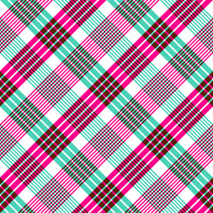 Checkered seamless pattern. Vector background