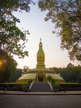 Nong Pah Pong Temple in Ubon Ratchathani, Thailand.
