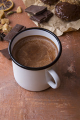 Cocoa chocolate cookies kitchen sweets
