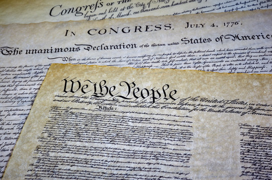 Constitution, Declaration Of Independence, Bill Of Rights