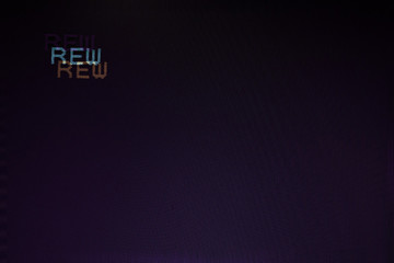 Test Screen Glitch Texture.