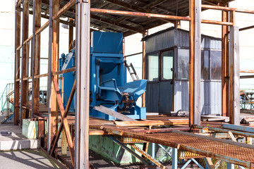 Warehouse sawn wood processing enterprises