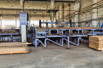Warehouse sawn wood processing enterprises