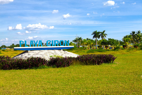 Welcome to historic Playa Giron, Bay of Pigs, Cuba.