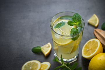 Lemonade Traditional Summer drink.