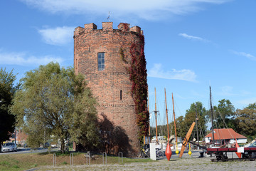 Fangenturm am Museumshafen Greifswald