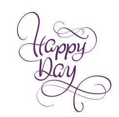 Save the date text on white background. Calligraphy lettering Vector illustration EPS10