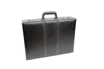 Briefcase isolated on white background.
