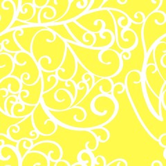 Abstract seamless background pattern with swirls. Vector illustration hand drawn. Fabric swatch, wrapping paper.