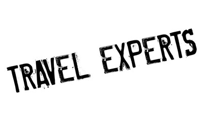 Travel Experts rubber stamp. Grunge design with dust scratches. Effects can be easily removed for a clean, crisp look. Color is easily changed.
