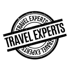 Travel Experts rubber stamp. Grunge design with dust scratches. Effects can be easily removed for a clean, crisp look. Color is easily changed.