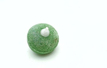 Green water head for  oxygen in aquarium