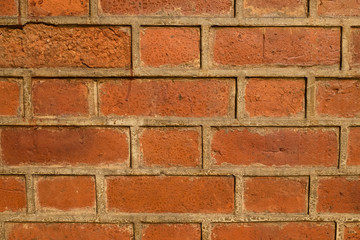 Red brick texture
