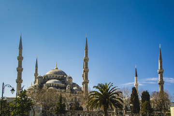Fototapeta na wymiar sultan ahmet mosque