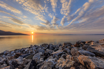 stratoni beach, greece