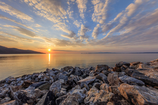 stratoni beach, greece