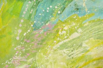 Detail of the Painting as a Background