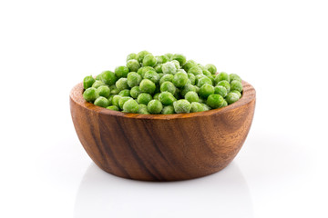 Green frozen peas