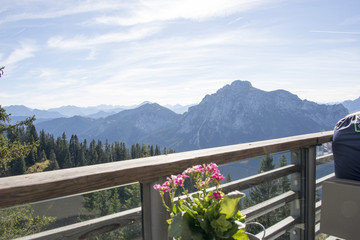 Aussicht auf die Berge