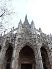 Fototapeta na wymiar Église Saint-Maclou à Rouen 