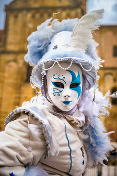 Rosheim, France: Venetian Carnival Mask