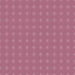 Fototapeta premium EPS10 file. Seamless floral geometric pattern. Vintage background.