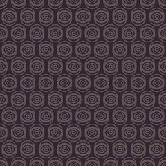 EPS10 file. Seamless floral geometric pattern. Vintage background.