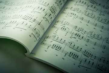 Naklejka premium music notes