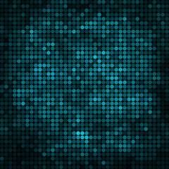 abstract vector colored round dots background