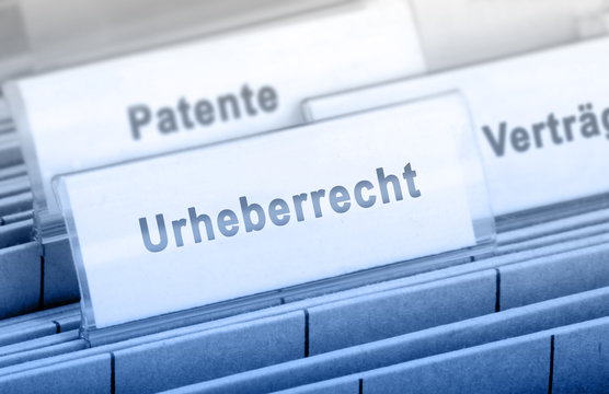 Patente Urheberrecht Symbolbild