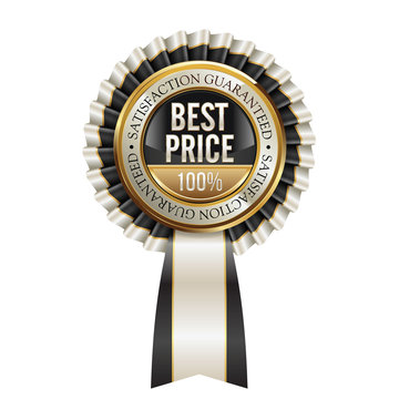 Sale Badge. Luxury Sale Badges.  Premium Sales Tag. The Best Price, 100% Satisfaction Guaranteed.