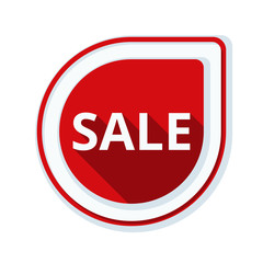 Sale Label Illustration