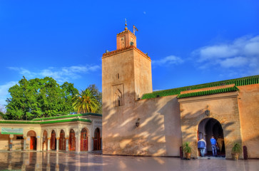 Fototapeta na wymiar Moulay Slimane Mosque in Rabat, Morocco