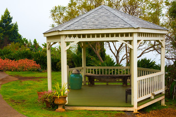 Gazebo in a Garden