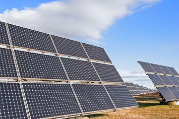 Solar power plant using renewable  energy with sun