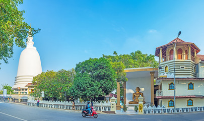 Panorama of Sri Sambuddhaloka Viharaya Temple