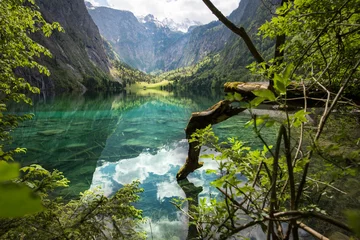 Foto auf Acrylglas The idyllic Obersee in Berchtesgaden, Germany © auergraphics
